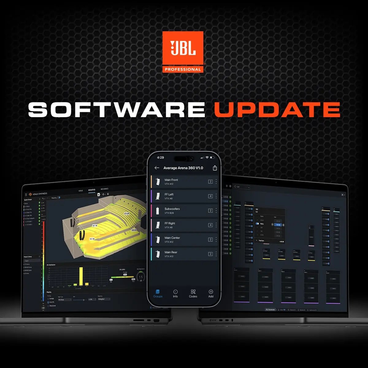 JBL Software Updates Email Header
